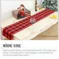 thumbnail image 1 of tredstone Christmas Table Mat Xmas Grid Strip Simple Style Drink Coaster Waterproof Home Decor Kitchen Placemats Tablecloth New Year, 1 of 6