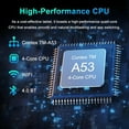 thumbnail image 2 of 10.1" Android 13 Tablet with Stylus Pen, 3GB RAM 64GB Expandable Storage Tablet, Quad-Core CPU, 5000mAh Battery, IPS HD Display Tablet, 2 of 5