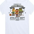 thumbnail image 3 of Sesame Street - Prop Of Sesame St Ath Dept - Toddler and Youth Short Sleeve Graphic T-Shirt, 3 of 5