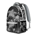 thumbnail image 2 of Hawaii Tropical Wind Palm Leaves Print Backpack for Campus Commute: Durable Lightweight Laptop Daypack, Large Capacity Bookbag for Students, Perfect Gift for High School & College, 2 of 6