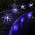 thumbnail image 3 of Luces decorativas al aire libre del patio de la secuencia de la luz de los fuegos artificiales dinámicos del enchufe de tierra del césped solar Zhivalor OTTO-CPB-US-DYP26-6, 3 of 5
