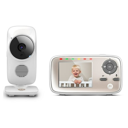 Motorola MBP667CONNECT Video Baby Monitor with Wi-Fi Viewing, 2.8