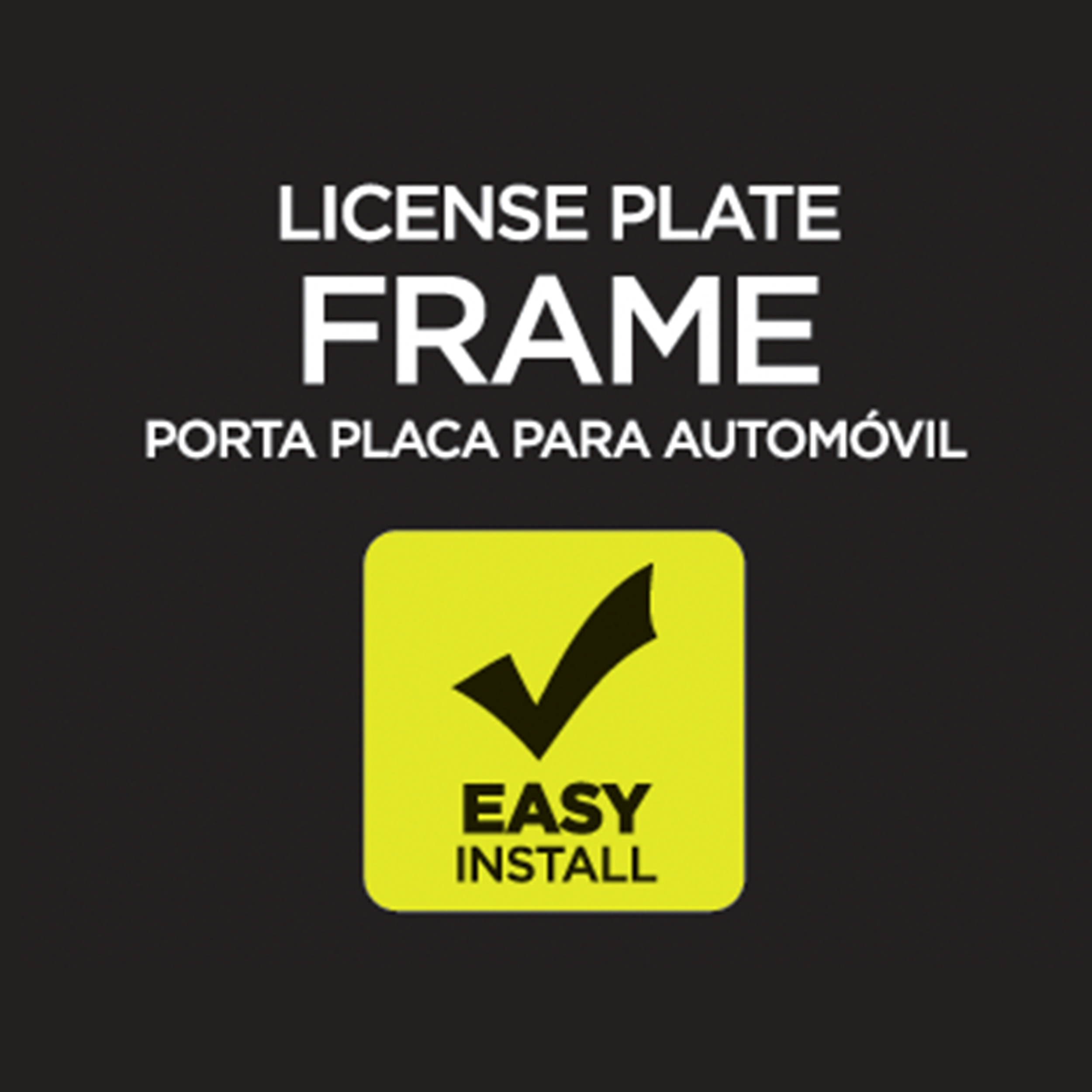 Auto Drive Black Metal License Plate Frame photo 8
