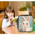 thumbnail image 6 of Square Lunch Bag 10.5*3.5*9.5 Inches Cooler Bag Lunch Bag Insulation Portable Durable Fashion A Cartoon Rabbit, 6 of 6