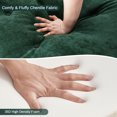 thumbnail image 6 of Rophefx Chenille Oversized Cloud Modular Sofa,134" U Shaped Sectional Sofa Couch with Storage Console&USB Port,6 Tufted Deep Seater Couch Set for Living Room,Green, 6 of 7