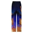 thumbnail image 5 of WWE Men's Pajama Pants Soft Sleepwear Loung Pants for Men Pj Bottoms with Drawstring & Pockets, 5 of 7