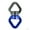 Blue Grey, variant on Cheers.US Safest Rotational Device Hanging Accessory Rope Swivel for Web Tree Swing, Aerial Dance, Swing Spinner Hanger, Rock Climbing, Hanging Hammocks