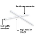 thumbnail image 5 of (3 pack) Fas-n-tite Panel Nails, 1-5/8", Steel, Painted Finish, White, Interior Finishing Nails, 5 of 8