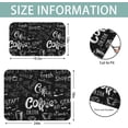 thumbnail image 5 of Dish Drying Mat for Kitchen Counter 2 Pack with Non-Slip Rubber Backing - Heat-Resistant Absorbent Coffee Bar Mat, Dish Rack Mat, Coffee Dish Drying Mats 18x24+19.5x12 inch, 5 of 7