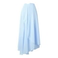 thumbnail image 4 of MIXUE Skirts For Women Summer Solid Color Sheer Elastic High Waist Elegant Maxi Skirt Daily-Wear,Blue,One Size, 4 of 4
