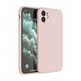 thumbnail image 1 of PANDACO Étui Souple à Étui Mate Rose pour iPhone 12 Mini, 1 of 3