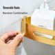 thumbnail image 4 of Estante de ducha sin taladrar Estante de baño de esquina Estante de baño Starlight (oro arena brillante, 2 niveles) esquí esquí Gafas de esquí, 4 of 5