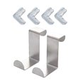 thumbnail image 2 of 6pcs Tool: 4pcs Clear Safety Soft Plastic Table Desk Corner Guard Protector & 2pcs Back Door Hook C, 2 of 5