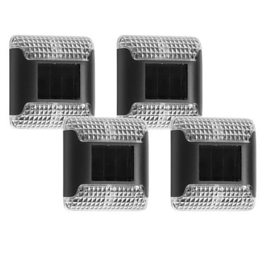 Siedinlar 4 Pack Siedinlar Solar Deck Lights Driveway Dock LED Light ...