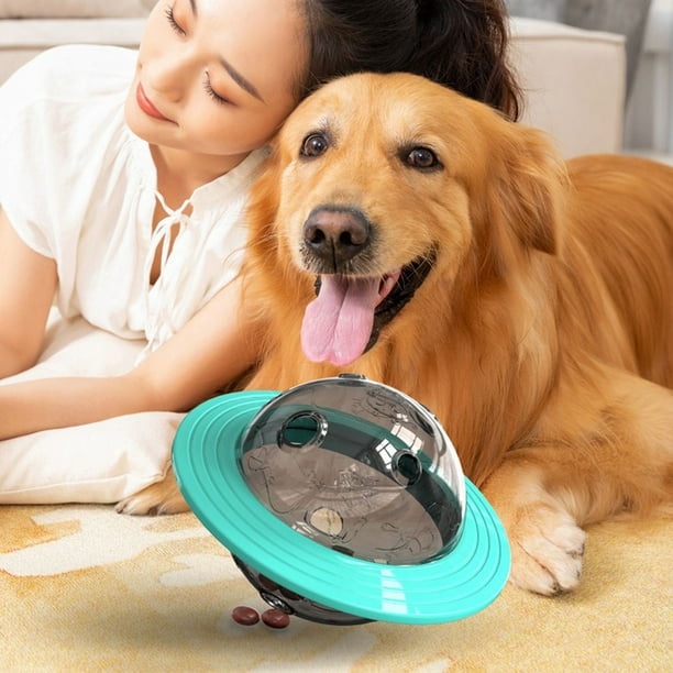 Juguete interactivo para perros Bling Bling juguete rompecabezas de plástico