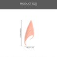 thumbnail image 3 of Night Glow Elf Ears Latex Cosplay Costume Accessories 1Set for Halloween, 3 of 5