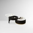 thumbnail image 5 of POVISON Lift-top Modern Nesting Coffee Table Set Of 2, White Sintered Stone Coffee Table Set For Living Room, 31.49'', Black, 5 of 8