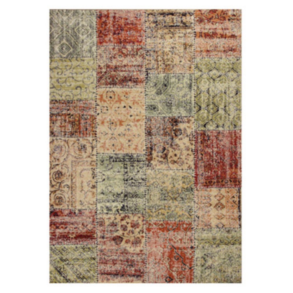 KAS Rugs Reflections 7420 Patchwork Area Rug Multicolor
