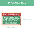thumbnail image 2 of 2pcs Creative Personalized Car Signs No Parking Safety Warnings Notice Stickers, 2 of 7