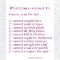 thumbnail image 3 of CafePress - What Cancer Cannot Do Poem Zip Hoodie - Zip Hoodie, Classic Hooded Sweatshirt with Metal Zipper, 3 of 4