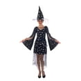 thumbnail image 3 of Costume de sorcière étoilée pour femmes, taille moyenne, Partyholic, 3 of 4