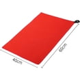 thumbnail image 2 of czcpp-Magnetic Towel, Magnetic Clip for Golf Towel, Microfiber Fabric Waffle Pattern Towels Industrial Strength Magnet for Strong Hold to Golf Carts or Clubs (1, Red), 2 of 4