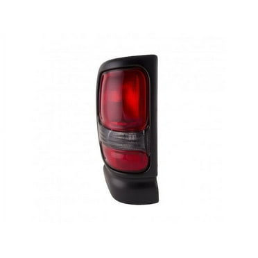 Left Driver Side Tail Light Assembly - Compatible with 1994 - 2002 Dodge Ram 2500 without Sport Package (Early Design) 1995 1996 1997 1998 1999 2000 2001