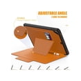 thumbnail image 1 of Magnetic Stand Case for iPad 6th / 5th Generation - [Multiple Angles] Shockproof Protective Cover with Pencil Holder & Card Slot,Auto Wake Sleep for iPad 9.7 inch 2018 2017/Pro 9.7/Air 2 Brown, 1 of 7