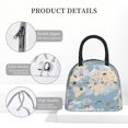thumbnail image 4 of Balery Animals Travel World Map Pattern Lunch Bag Women, Lunch Box, Lunch Bag, Small Leakproof Lunch Tote Large Capacity Reusable Insulated Cooler Lunch Container-One Size, 4 of 6