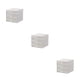 thumbnail image 5 of Caja de almacenamiento de escritorio Matsuzay ABS con cajones Organizador blanco, 5 of 6