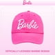 thumbnail image 3 of Gorra de béisbol Barbie a la moda para niñas, gorra de algodón rosa para niñas de 5 a 13 años, gorra ajustable con cierre a presión para el patio de recreo, viajes, uso diario, 3 of 4