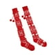 thumbnail image 1 of Qarigey Medias de mujer hilo Animal algodón pie pierna calentador moda manga decorativa invierno frío Protector de punto grueso Medias Rojo Qarigey AP014400-01, 1 of 6