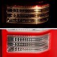 thumbnail image 4 of AKKON - Fits 2008-2013 Jeep Patriot Chrome Red Tail Lights Brake Lamps Pair Driver Left+Passenger Right, 4 of 7