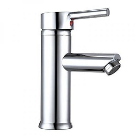 Hapilife Bathroom Faucet Sink Mixer Single Handle Vanity Basin Hapilife Bathroom Faucet Sink Mixer Single Handle Vanity Basin Chrome Modern Round Spout