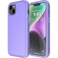 thumbnail image 1 of HAYAN Designed for iPhone 14 Plus case with Screen Protector Camera Lens Cover Heavy Duty Shockproof Shock-Resistant Cases for Apple iPhone 14 Plus Phone 6.7 inch (Purple), 1 of 1