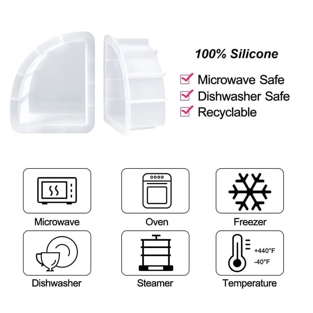 Moldes De Silicona Sujetalibros curvos reutilizables lavables con molde de silicona, manualidades y adornos DIY
