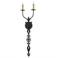 thumbnail image 4 of Meyda Tiffany 216226 Merano 2 Light 36" Tall Wall Sconce - Old Wrought Iron, 4 of 5