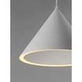 thumbnail image 4 of ET2 Lighting E20086-MW Abyss 1-Light LED Pendant - Matte White, 4 of 6