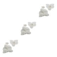 thumbnail image 4 of maskred 50pcs Long-lasting Durability Faux Silk Orchid Heads Designed For Low white 3Set, 4 of 6