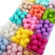 thumbnail image 4 of 20/50/100 cuentas de silicona de 12 MM, redondas, sueltas, focales, para hacer joyas, collares, bolígrafos con cuentas, accesorios para llaveros, 4 of 5