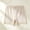 #4Beige, variant on Acaics Girls' Shorts for Home Lace Bow Safety Shorts Elastic Waist Under Dress