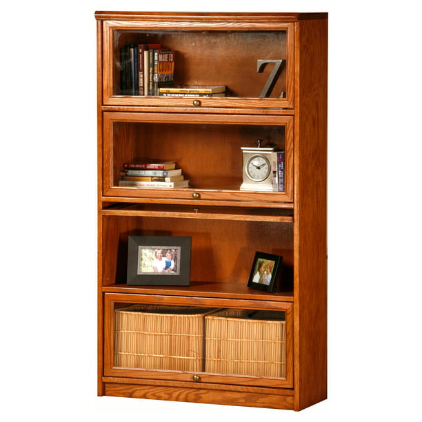 4 Door Lawyer Bookcase, Barrister Bookcase Value