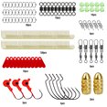 thumbnail image 4 of 301 Pcs Fishing Lures Tackle Box Bass Fishing Baits Including Kit for Lures Hooks Line Cutter Jig Head for Bass Trout Salmon, 4 of 8
