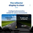 thumbnail image 4 of Car HUD Electric Folding Screen 6-Mode Displays Comapct OBD2 Windshield Speed Projector for Van, 4 of 10