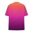 thumbnail image 6 of Shirts for Women,Summer Clothes,Women's Plus Size Round Neck Short Sleeved Solid Summer Base Shirt Sports T-Shirt Tops,Plus Size Clothes for Women, 6 of 7