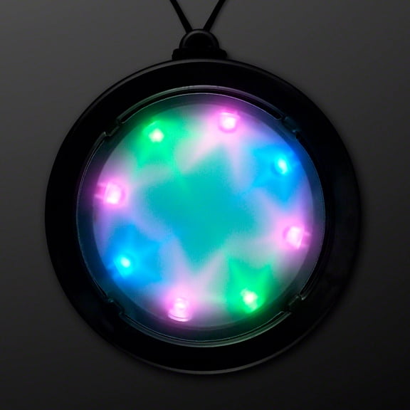 Starburst Lights LED Light Up Infinity Necklace by FlashingBlinkyLights