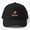 Black, variant on Boston Tea Party Monkey Baseball Cap, Historic Animal Character Graphic Design, Classic Hat