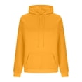 thumbnail image 6 of Jsaierl Rhinestones Hoodies for Women Loose Fit Solid Color Hooded Sweatshirt Fashion Sweater Workout Long Sleeve Tops Fall Fashion S-2XL, 6 of 6