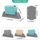 thumbnail image 2 of Window Groove Cleaning Brush, Window And Door Track Gap Cleaning Brush, Hand-held Quickly Clean Crevice Cleaner Tools Fit For All, 2 of 5