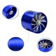 thumbnail image 3 of Turbo de admisión automática universal para automóvil de un solo lado para camión de vehículo (azul) Tmvgtek Accesorios para autos y motos, 3 of 9